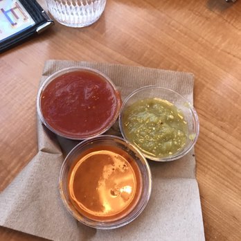Bear Tooth Theatre Pub - Salsa bar salsa. Yummy - Bars Near Me - Anchorage, Alaska