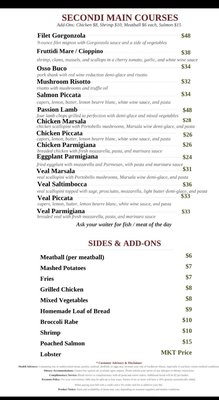 Menu photo 3 Little Italy’s Ristorante ormond beach, FL Menu photo 3 Little Italy’s Ristorante ormond beach, FL