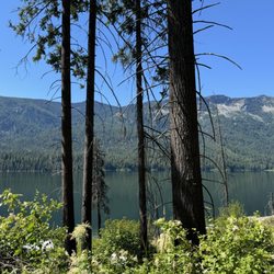 Leavenworth Electric Bikes - Lake Wenatchee from a bike stop.
