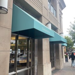 Exterior outside entrance of Tiffany & Co - Walnut Creek, California Exterior outside entrance of Tiffany & Co - Walnut Creek, California