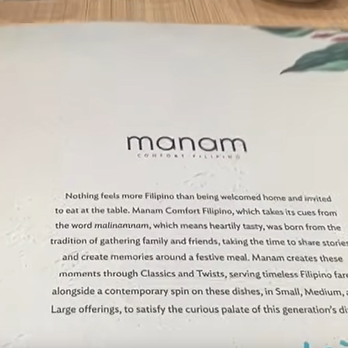 Manam - Filipino Near Me - Taguig, NCR