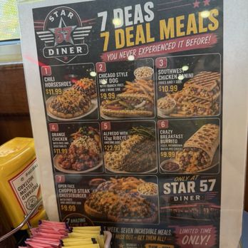Star 57 Diner - Menu - Sandwiches Near Me - Tuscola, Illinois Star 57 Diner - Menu - Sandwiches Near Me - Tuscola, Illinois