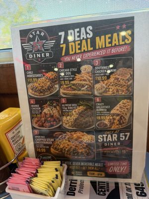 Menu photo 1 Star 57 Diner Tuscola, IL Menu photo 1 Star 57 Diner Tuscola, IL