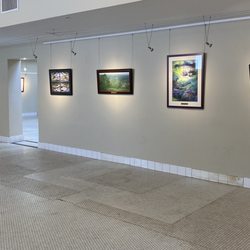 Ozark Bath House - Featured art work with the bath house tiles