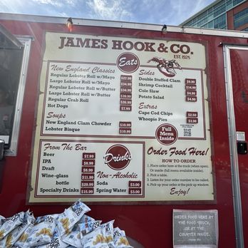 James Hook & Co - The menu - Seafood Near Me - Boston, Massachusetts