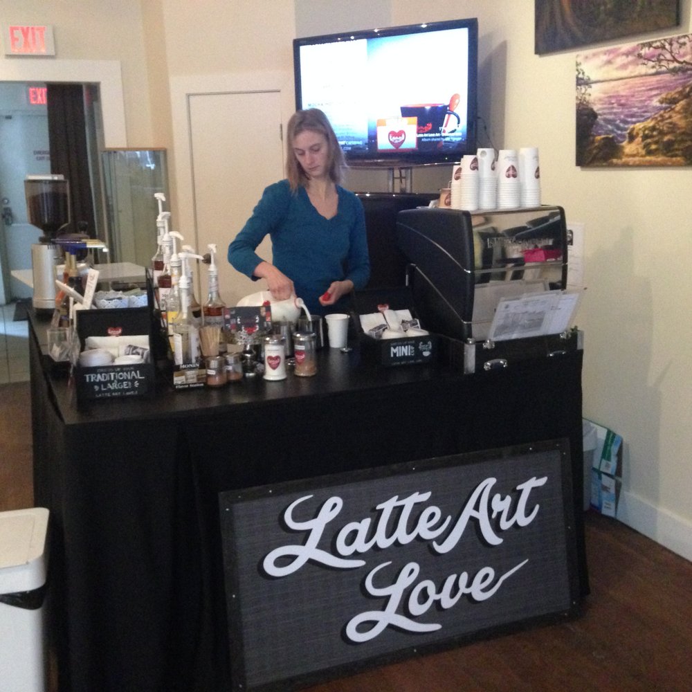 Latte Art Love - This is what it looks like. It's a pop-up coffee shop with a permanent home. :) - Caterers Near Me - Calgary, Alberta Latte Art Love - This is what it looks like. It's a pop-up coffee shop with a permanent home. :) - Caterers Near Me - Calgary, Alberta
