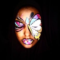 Splash of Expression - Fabric Butterfly