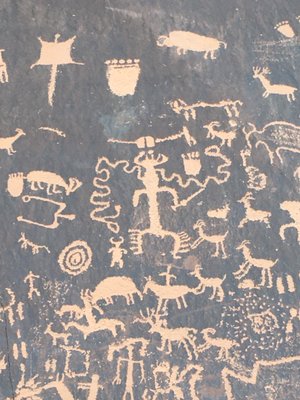 Newspaper Rock State Historical Monument by null
