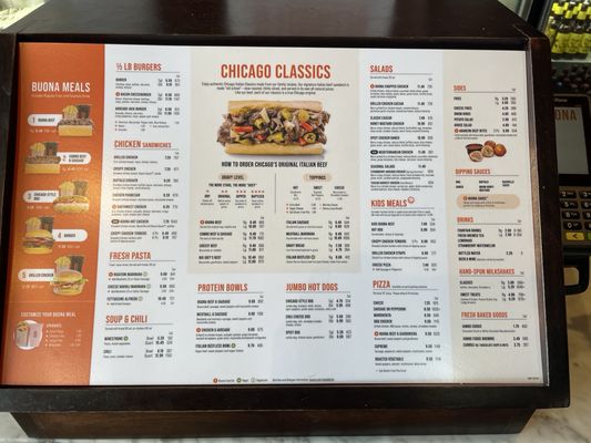 Menu photo 2 Buona Rosemont, IL Menu photo 2 Buona Rosemont, IL