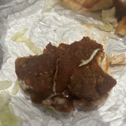 Wendy's - Served me a butt cheek