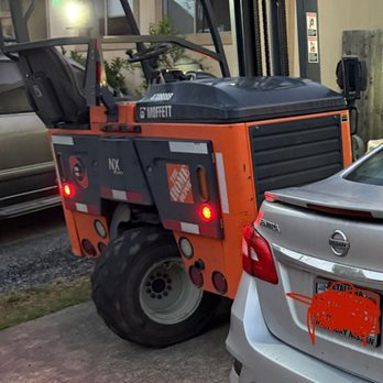 The Home Depot - Forklift dropping off 65 - 60# cement bags - Hardware Stores Near Me - Santa Rosa, California The Home Depot - Forklift dropping off 65 - 60# cement bags - Hardware Stores Near Me - Santa Rosa, California