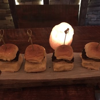 Death Ave - Loukanika sliders- house made sausage - Greek Near Me - New York, New York Death Ave - Loukanika sliders- house made sausage - Greek Near Me - New York, New York