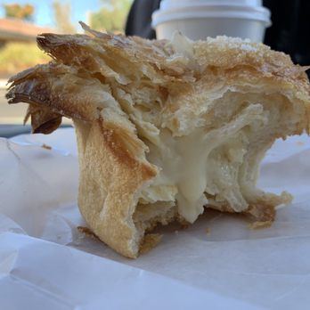 Perenn - Midtown - The inside of my almond creme brûlée Kouign Aman. - Bakeries Near Me - Reno, Nevada