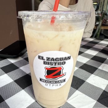 El Zaguan Bistro - Horchata Drink - Mexican Near Me - Phoenix, Arizona
