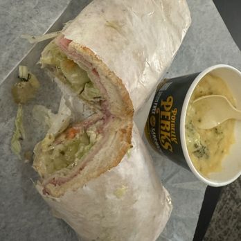 Potbelly - A wreck and broccoli cheddar soup - Sandwiches Near Me - Lone Tree, Colorado Potbelly - A wreck and broccoli cheddar soup - Sandwiches Near Me - Lone Tree, Colorado