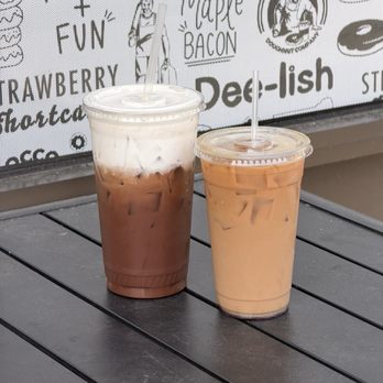 Rocco's Doughnut Company - S'more's Cold Brew & Blueberry Pancake latte - Donuts Near Me - Westborough, Massachusetts