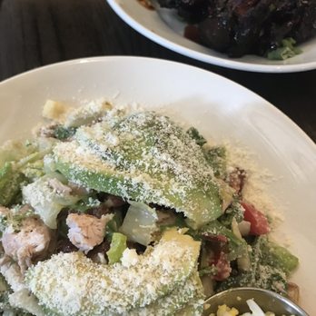 Max's Grille - Chicken cesar salad and wings. - New American Near Me - Boca Raton, Florida