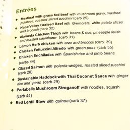 Dinner Menu