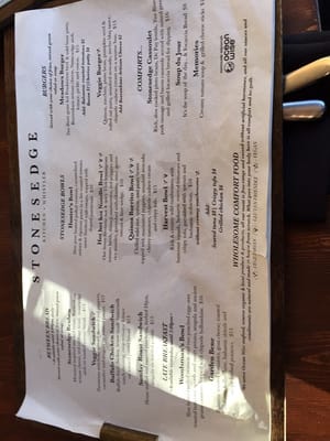 Menu photo 8 Stonesedge Kitchen Whistler, BC