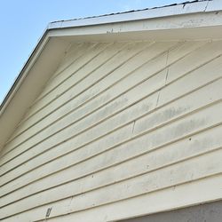 Magic Bubbles - Removed paint by pressure washing