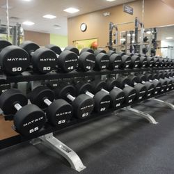Anytime Fitness - Brand new dumbbells from 5 to 100 pounds!