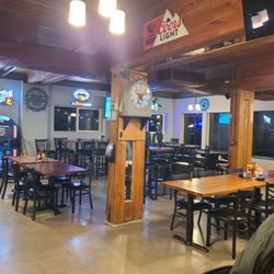 Elks Lodge Sherwood - Corner bar area remodeled last year.  2025.