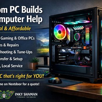 Inky Shaman - IT Services & Computer Repair Near Me
