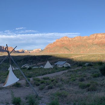 Under Canvas Zion - Beautiful View - Hotels Near Me - Virgin, Utah