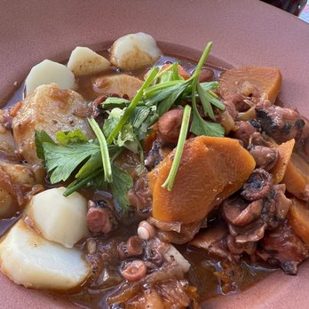 Bistro du Commerce - Mushy octopus stew-not good - Food Near Me - Paris, 75