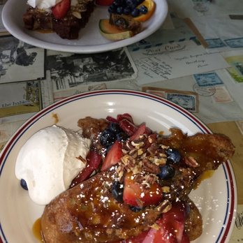 Short Stack Eatery - Pecan streusel french toast, the other is the surprise option... Repeat from the week prior - Breakfast & Brunch Near Me - Madison, Wisconsin Short Stack Eatery - Pecan streusel french toast, the other is the surprise option... Repeat from the week prior - Breakfast & Brunch Near Me - Madison, Wisconsin