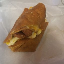 Kosher hot dog crepe Kosher hot dog crepe