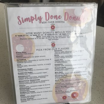 Simply Done Donuts - Food Trucks Near Me - Dunwoody, Georgia Simply Done Donuts - Food Trucks Near Me - Dunwoody, Georgia