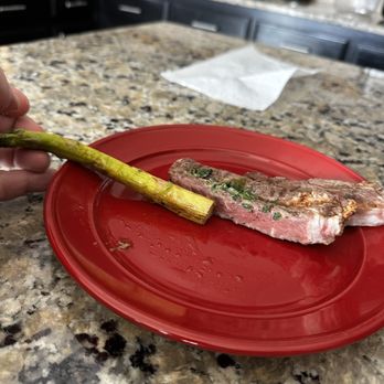 Primal Steakhouse - Their "DELMONICO."  Barely 0.5" thick! - Steakhouses Near Me - The Colony, Texas