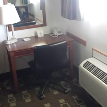 Vance AFB Cherokee Inn Lodging - AC unit is not unbearably noisy but works as required. Desk is functional. Window allows plenty of light but can be tamed - Hotels Near Me - Enid, Oklahoma Vance AFB Cherokee Inn Lodging - AC unit is not unbearably noisy but works as required. Desk is functional. Window allows plenty of light but can be tamed - Hotels Near Me - Enid, Oklahoma
