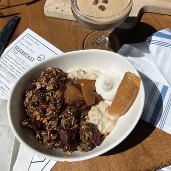 Ovenbird - Expresso Martini and Overnight Oats - Modern European Near Me - Austin, Texas