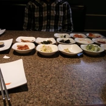 Korean BBQ Plus - A plethora of banchan - Korean Near Me - Concord, California