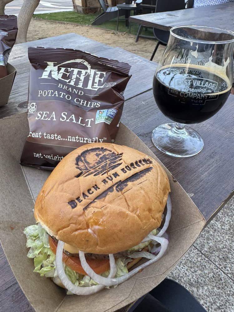 Food from Beach Bum Burgers