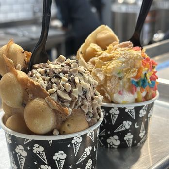 Nite Creamery - Mocha Noche with the Nite Puff Flinstones with the Nite Puff - Ice Cream & Frozen Yogurt Near Me - San Luis Obispo, California Nite Creamery - Mocha Noche with the Nite Puff Flinstones with the Nite Puff - Ice Cream & Frozen Yogurt Near Me - San Luis Obispo, California