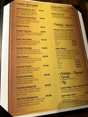 Menu photo 8 Chutneys Bellevue Bellevue, WA