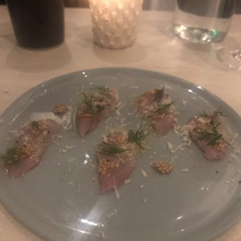 Margot - Kampachi. Good flavors but my least favorite of the night. - Spanish Near Me - Culver City, California