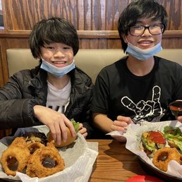 California Burger and Mushroom Burger