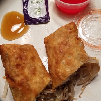 New Moon Restaurant - Vegetable egg roll 1.39 with a Watery, + too sweet on sauce. So I used panda express plum sauce.  ( it pays to grab extra) ;) - Chinese Near Me - Macomb Twp, Michigan