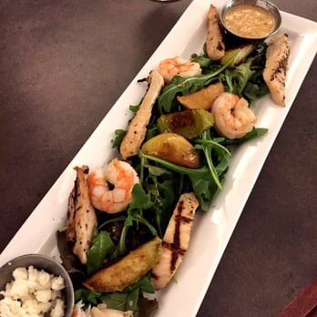 Savor - Caramel apple salad with chicken and shrimp added - New American Near Me - Niagara Falls, New York Savor - Caramel apple salad with chicken and shrimp added - New American Near Me - Niagara Falls, New York