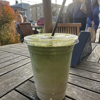 Blue Whale - Strawberry Matcha - Cafes Near Me - La Jolla, California Blue Whale - Strawberry Matcha - Cafes Near Me - La Jolla, California