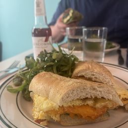 Jalapeno Egg Scramble Sandwich