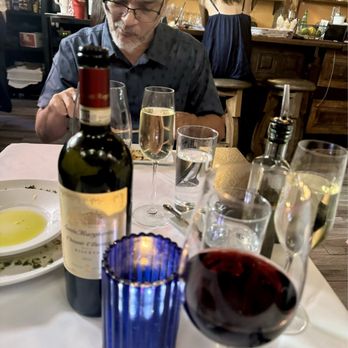 Acqua Di Mare - A bottle of Chianti! - Mediterranean Near Me - Chandler, Arizona