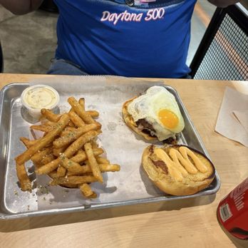 Smash and Sizzle - Jack the Dripper & truffle fries - Burgers Near Me - High Point, North Carolina