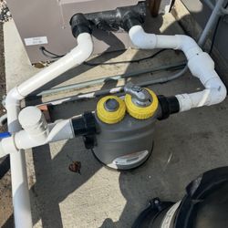 A & J Recreational Services - Chlorinator installed backwards