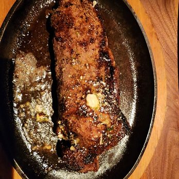 Perry's Steakhouse & Grille - Katy - New York Strip with garlic butter - Steakhouses Near Me - Katy, Texas Perry's Steakhouse & Grille - Katy - New York Strip with garlic butter - Steakhouses Near Me - Katy, Texas