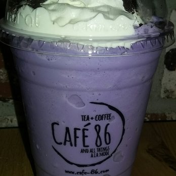 Cafe 86 - Ube Monster Shake is good! - Desserts Near Me - Artesia, California Cafe 86 - Ube Monster Shake is good! - Desserts Near Me - Artesia, California